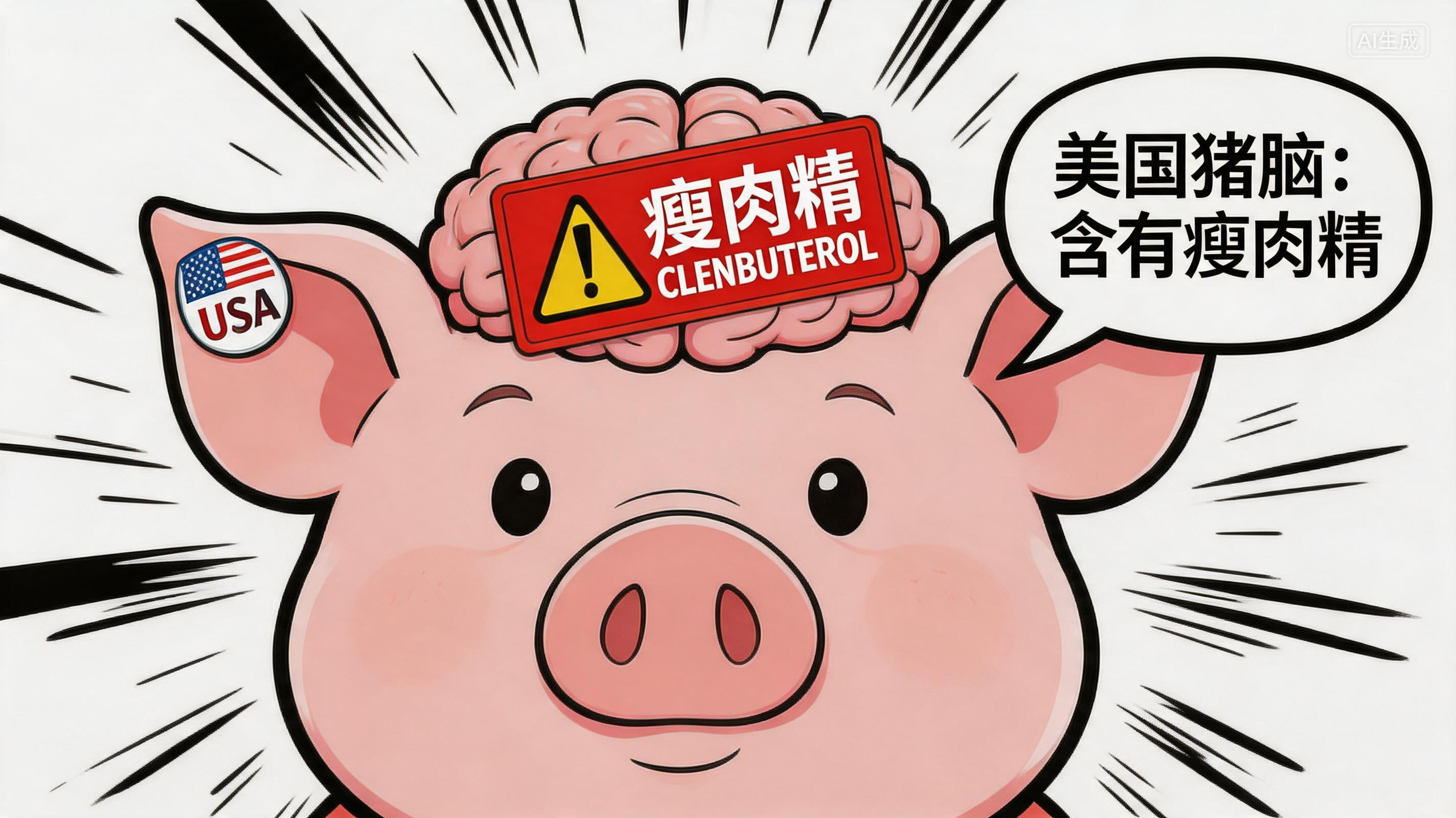 不止“毒土豆” 含瘦肉精美国猪脑恐也将输台