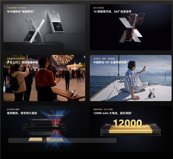2499元 华为随行WiFi X预售：千兆上行 高清直播神器