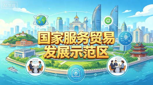 厦门入选国家服务贸易发展示范区