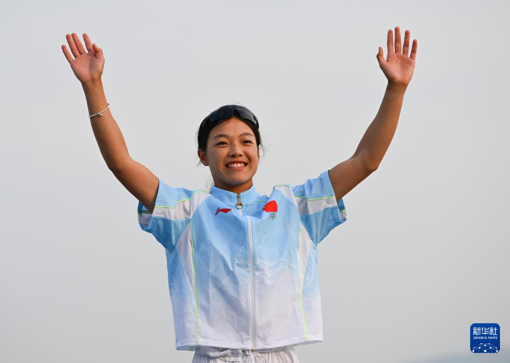 亚沙会丨帆船女子水翼帆板级：中国队选手陈逸敏夺冠