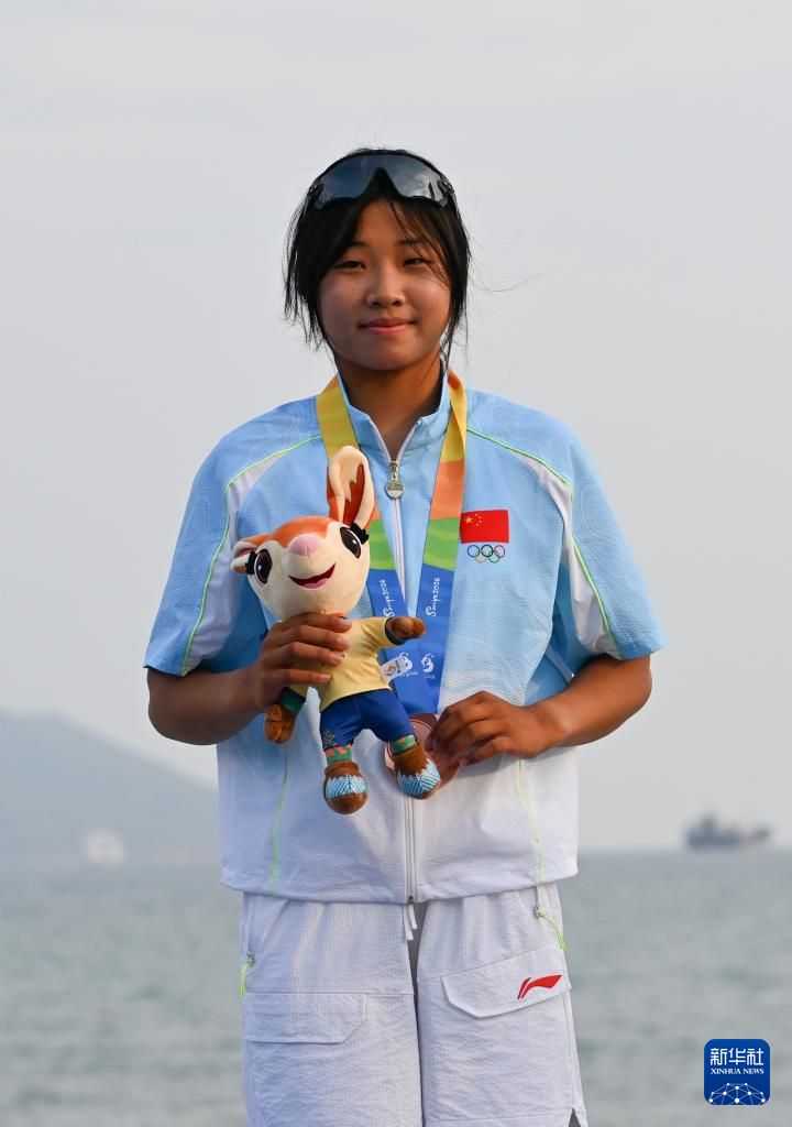 亚沙会丨帆船女子水翼帆板级：中国队选手陈逸敏夺冠