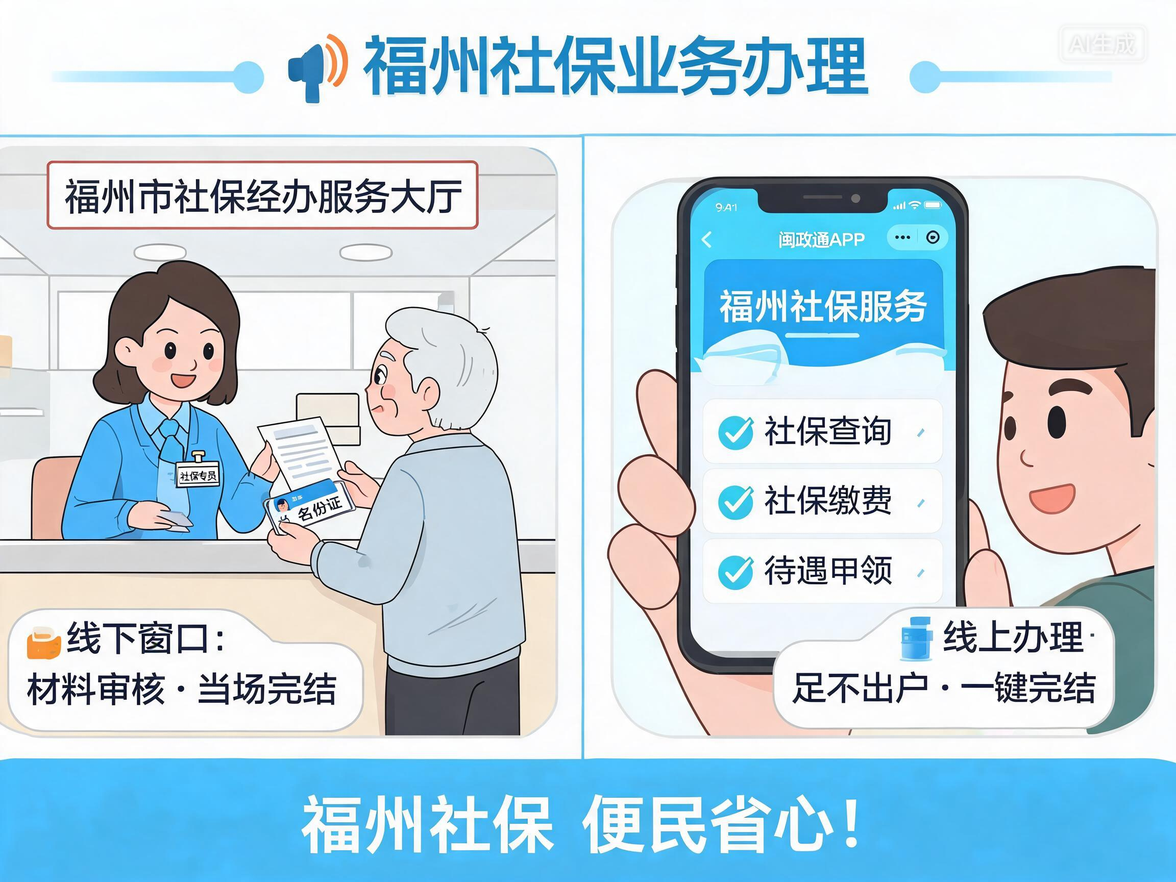 福州社保本部窗口业务下月迁移