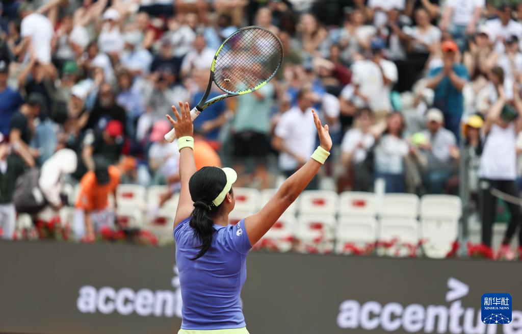 网球——WTA1000罗马站：王欣瑜无缘晋级