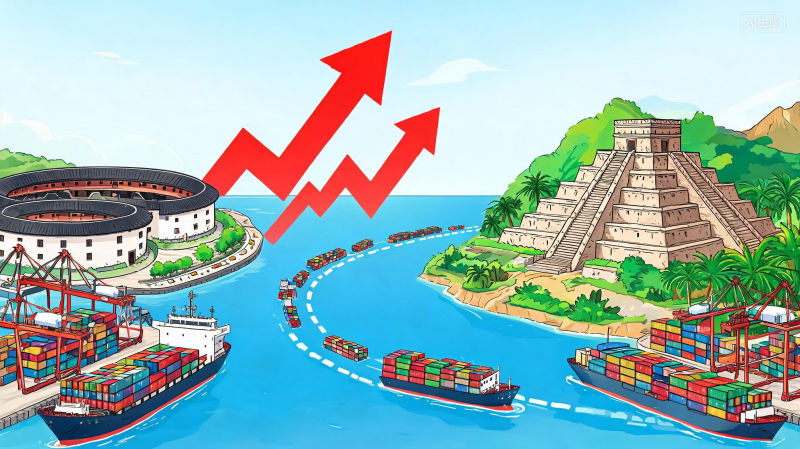 福建对拉美地区进出口创历史同期新高