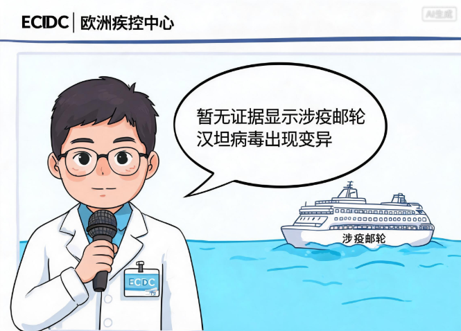 欧洲疾控中心:暂无证据显示涉疫邮轮汉坦病毒出现变异