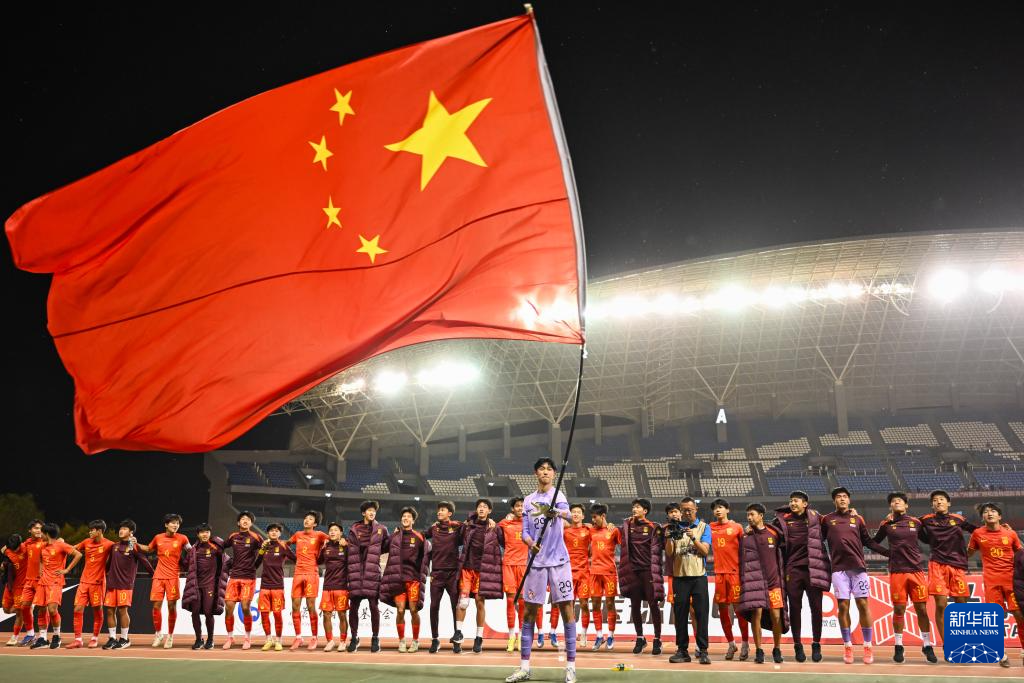 呼和浩特国际青年足球锦标赛：中国U16队胜塔吉克斯坦U16队