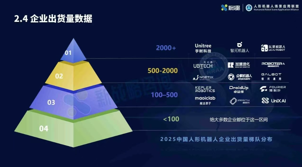 2025人形机器人行业报告：宇树出货量与市场占比双第一