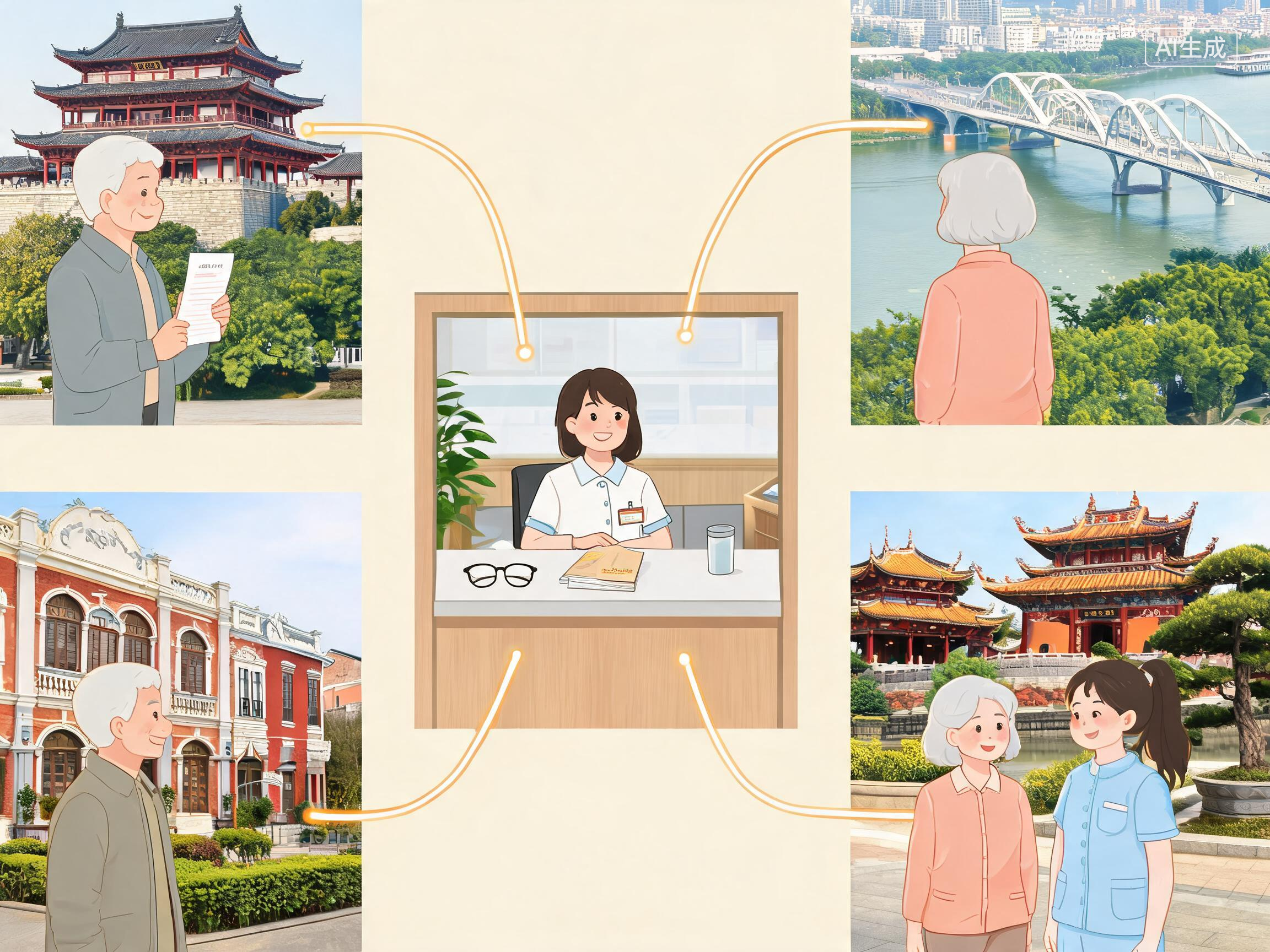 福州四城区实现养老业务通办