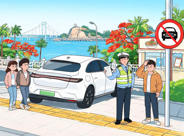 厦门专项整治乱停车等行为
