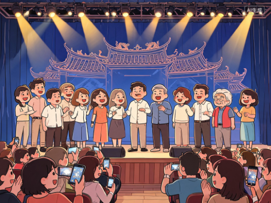 泉州市大众影视演员公益培训班汇报演出精彩上演